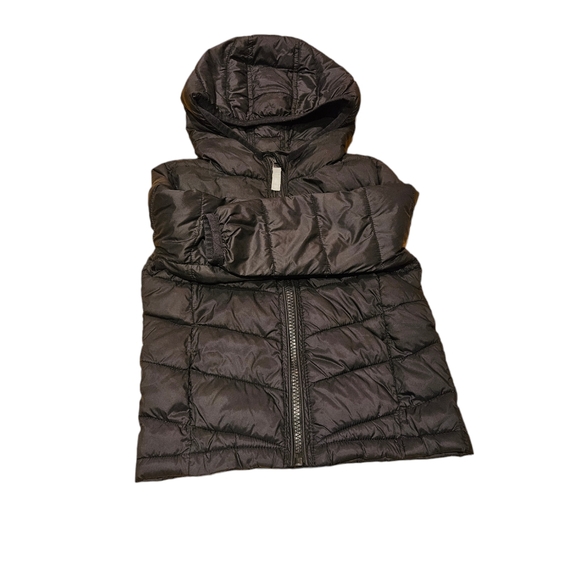 Kid puff jacket, black - Picture 2 of 7